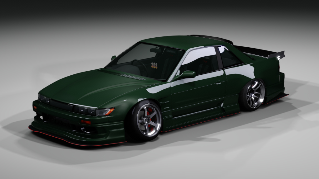 BDC Street v5.0 - S13 Silvia Origin Lab, skin forest green