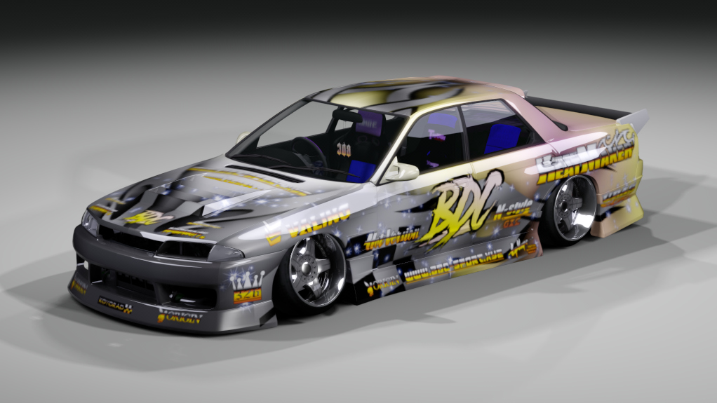 BDC Street v5.0 - R32, skin BDC Yellow Pink