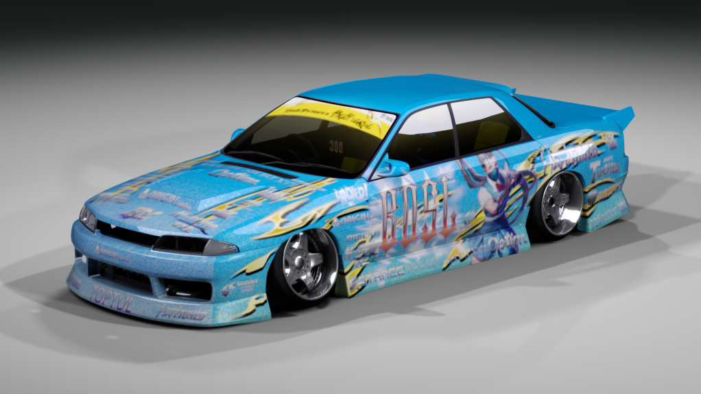 BDC Street v5.0 - R32, skin BDSL BLUE