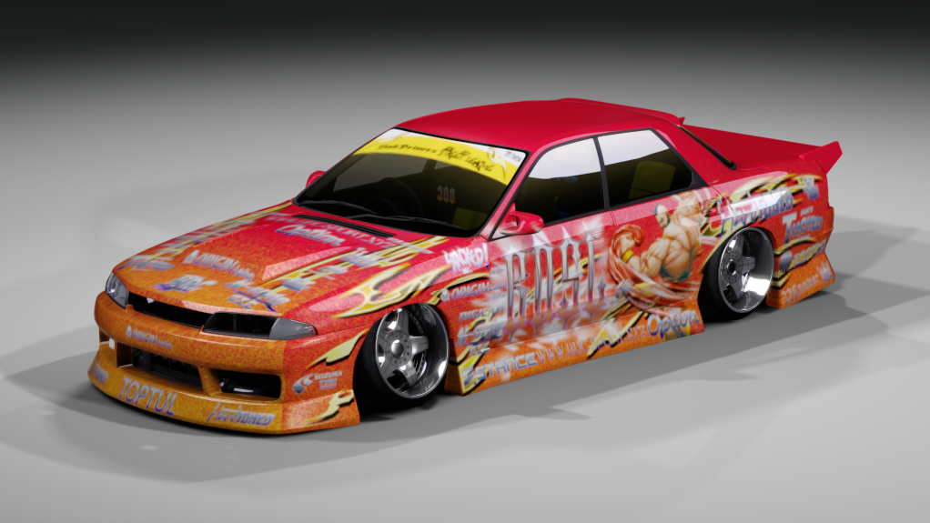 BDC Street v5.0 - R32, skin BDSL RED