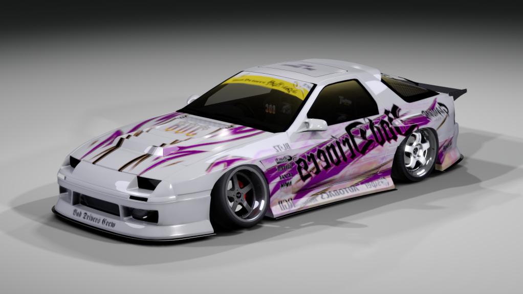 BDC Street v5.0 - RX-7 FC3S, skin BDC race fuel 1