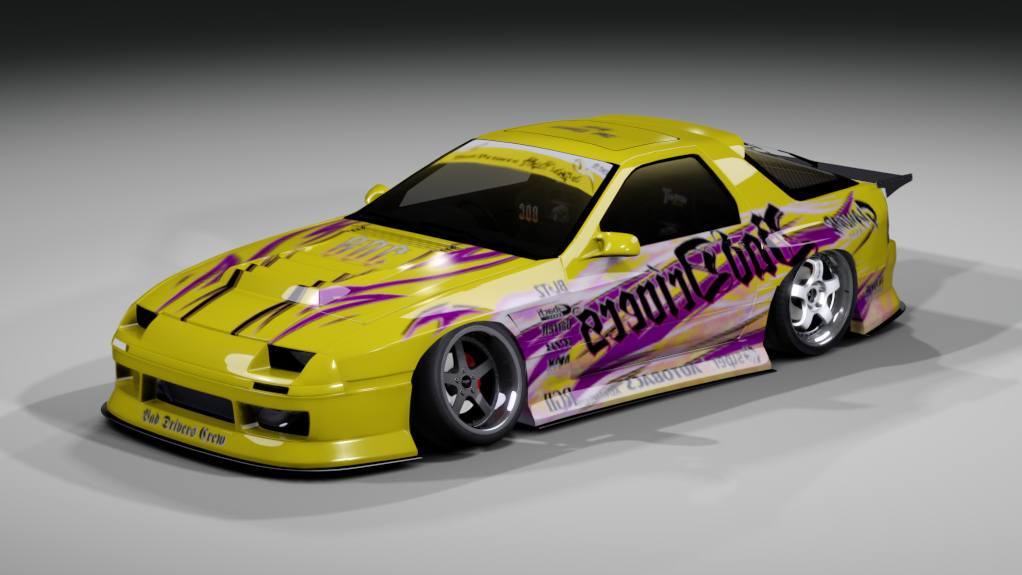 BDC Street v5.0 - RX-7 FC3S, skin BDC race fuel 2