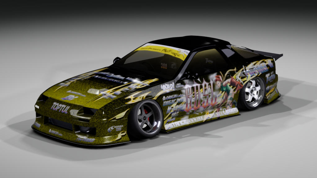 BDC Street v5.0 - RX-7 FC3S, skin BDSL BLACK