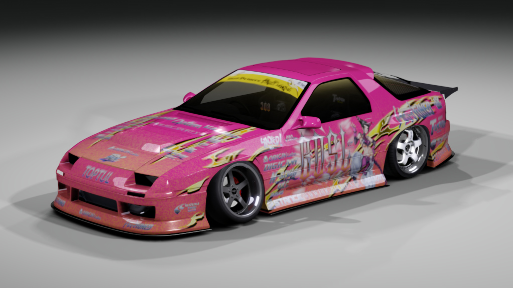 BDC Street v5.0 - RX-7 FC3S, skin BDSL PINK