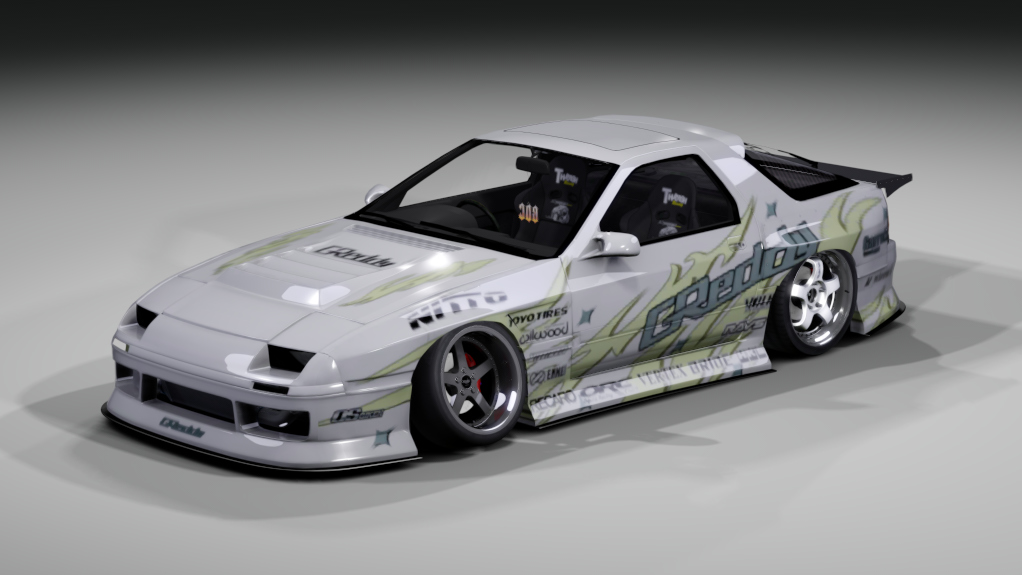 BDC Street v5.0 - RX-7 FC3S, skin Gready Rx7