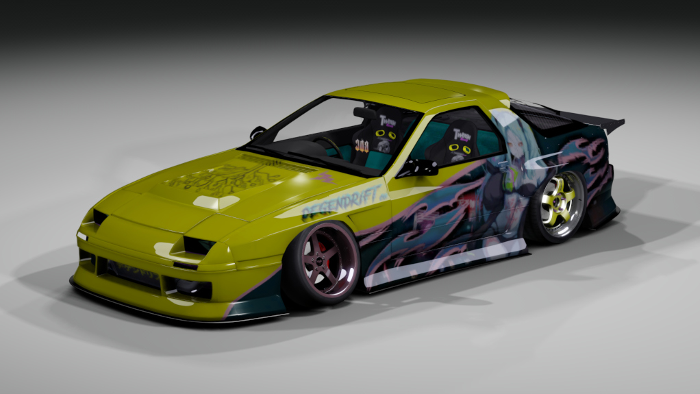 BDC Street v5.0 - RX-7 FC3S, skin Measles