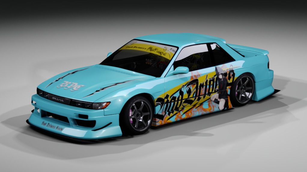 BDC Street v5.0 - S13 Silvia BN Sports, skin BDC flame 2