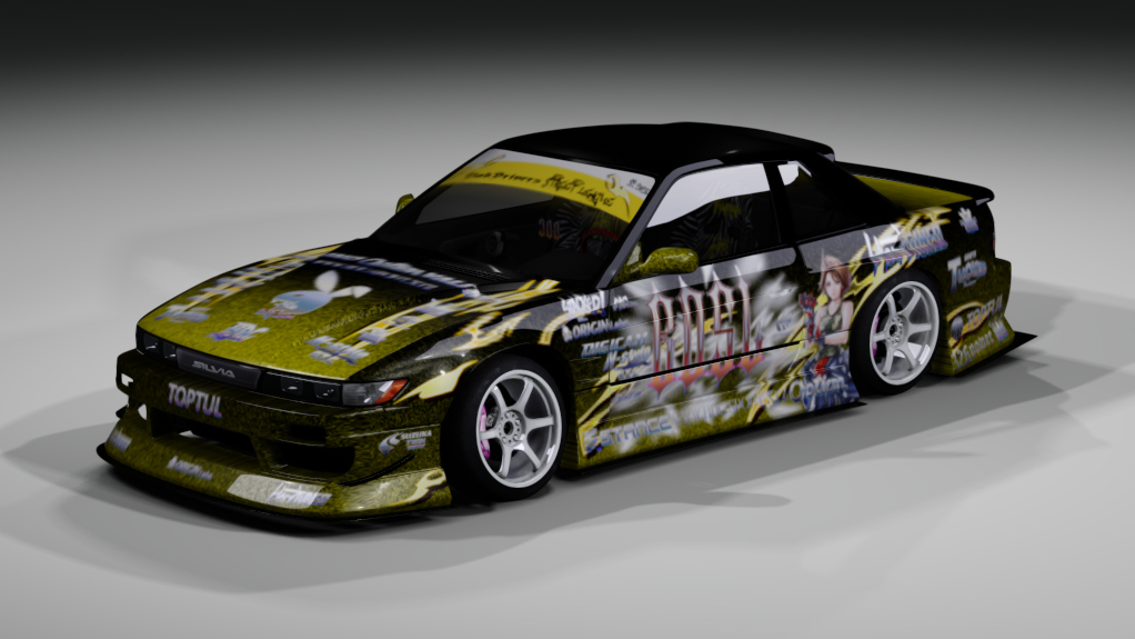 BDC Street v5.0 - S13 Silvia BN Sports, skin BDSL BLACK