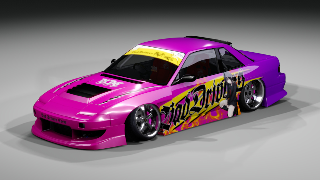 BDC Street v5.0 - S13 Onevia, skin BDC flame 2