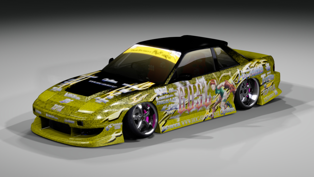 BDC Street v5.0 - S13 Onevia, skin BDSL BLACK