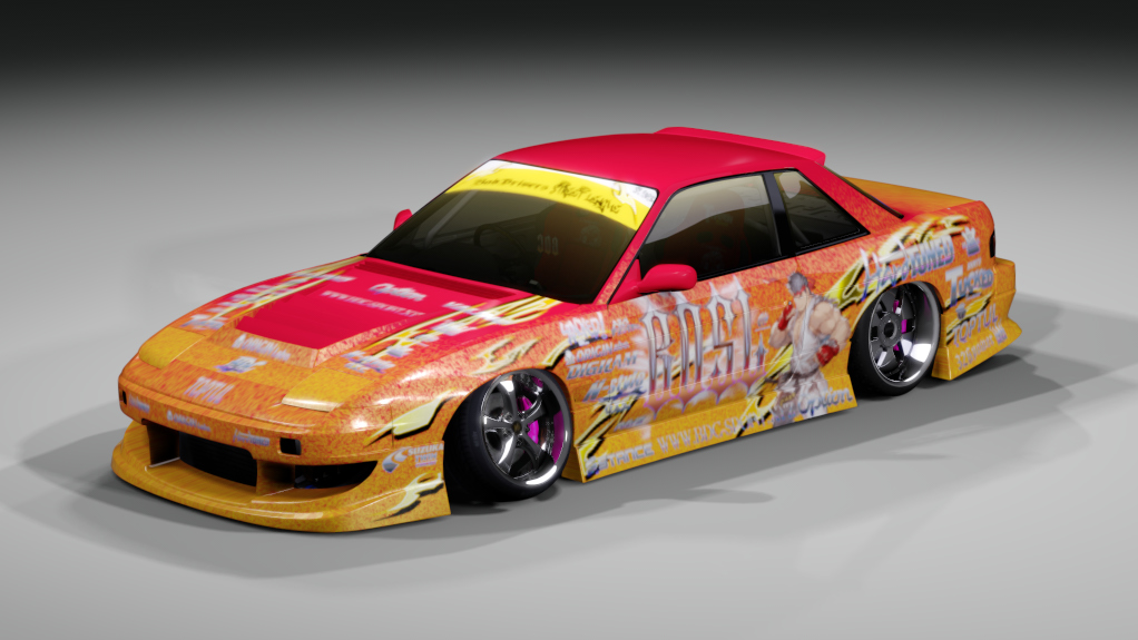 BDC Street v5.0 - S13 Onevia, skin BDSL RED