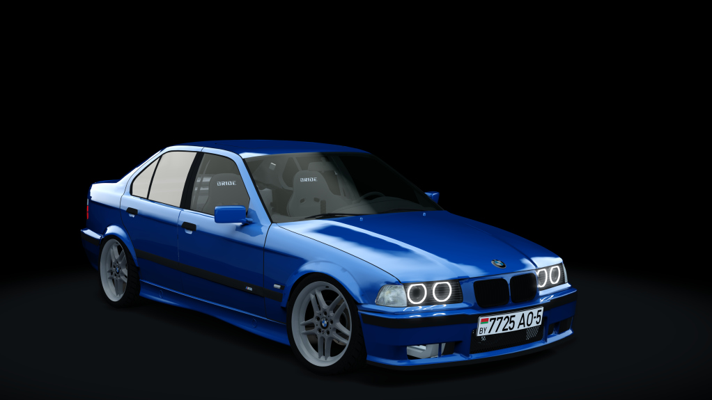 BMW E36 325i(blrspec), skin Blue