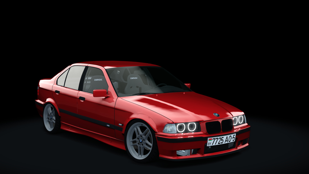 BMW E36 325i(blrspec), skin Red