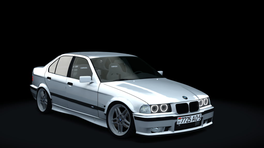 BMW E36 325i(blrspec), skin White