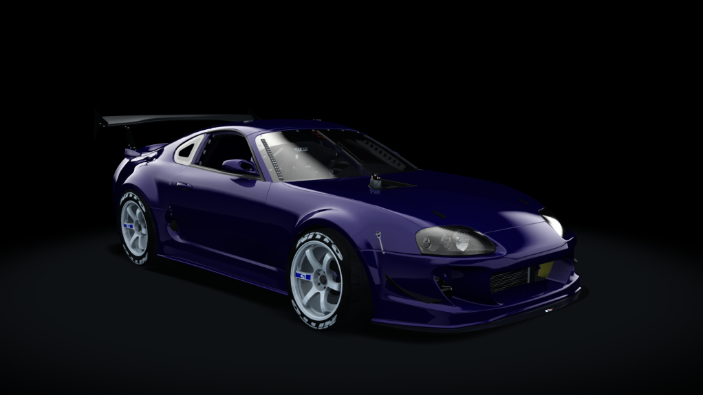 SS Toyota Supra MK4 (A80) - COMP SPEC READY - 2JZ, skin 04_purple_blue_ish