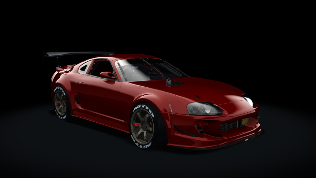 SS Toyota Supra MK4 (A80) - COMP SPEC READY - 2JZ, skin 05_red_orange_ish