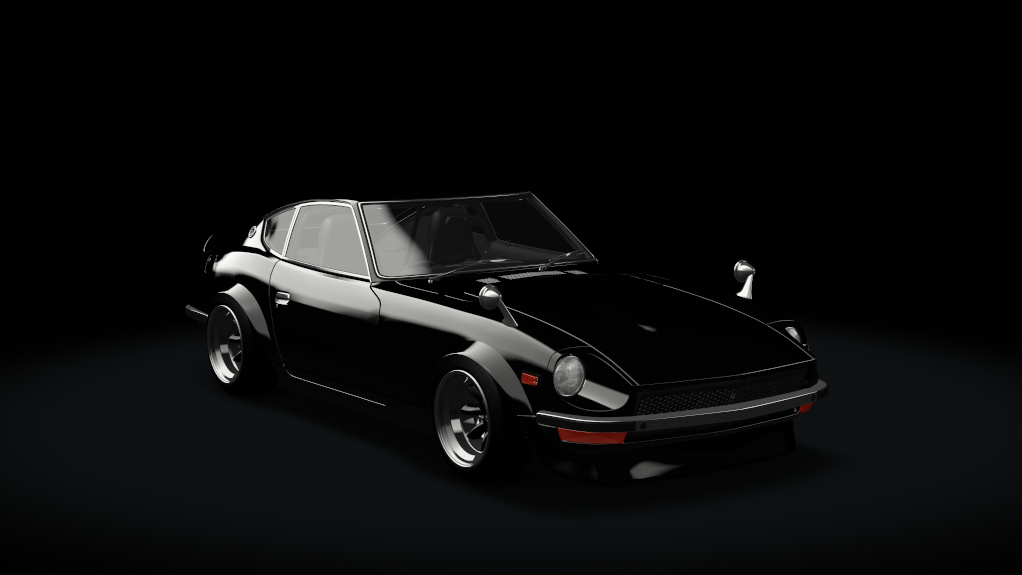 Nissan 240Z, skin nero