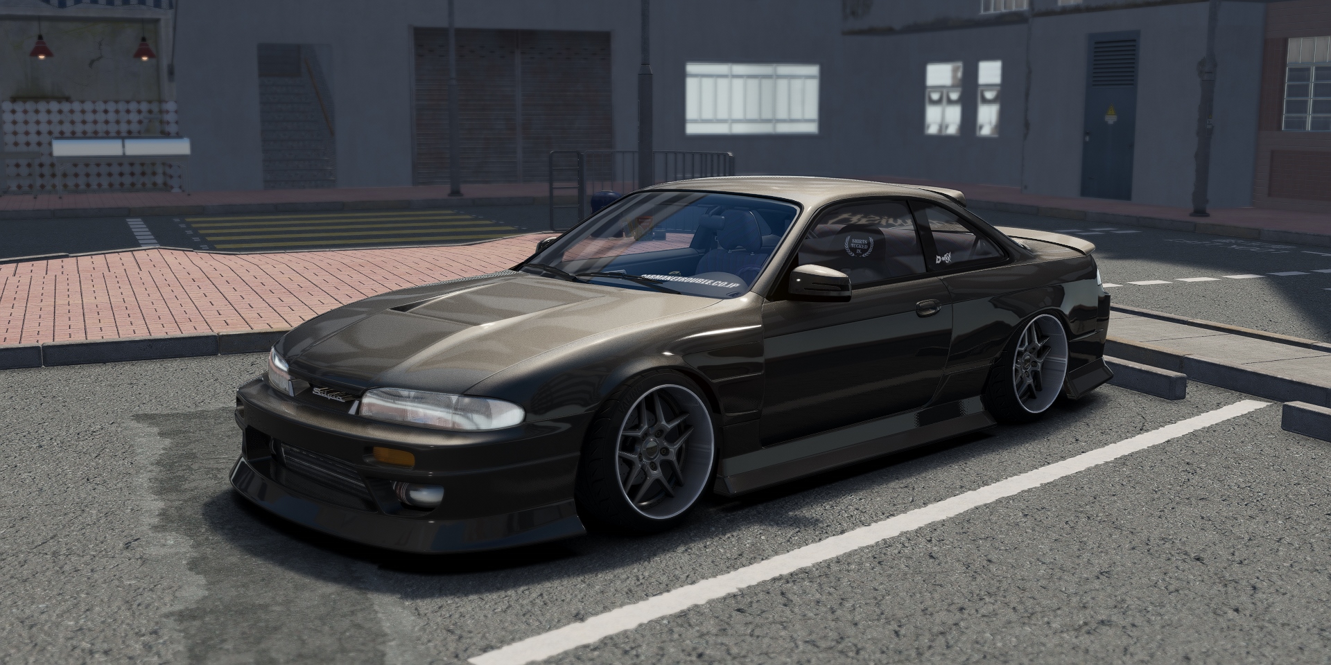 DWG Nissan 240sx S14 Zenki D-MAX Type 3, skin black