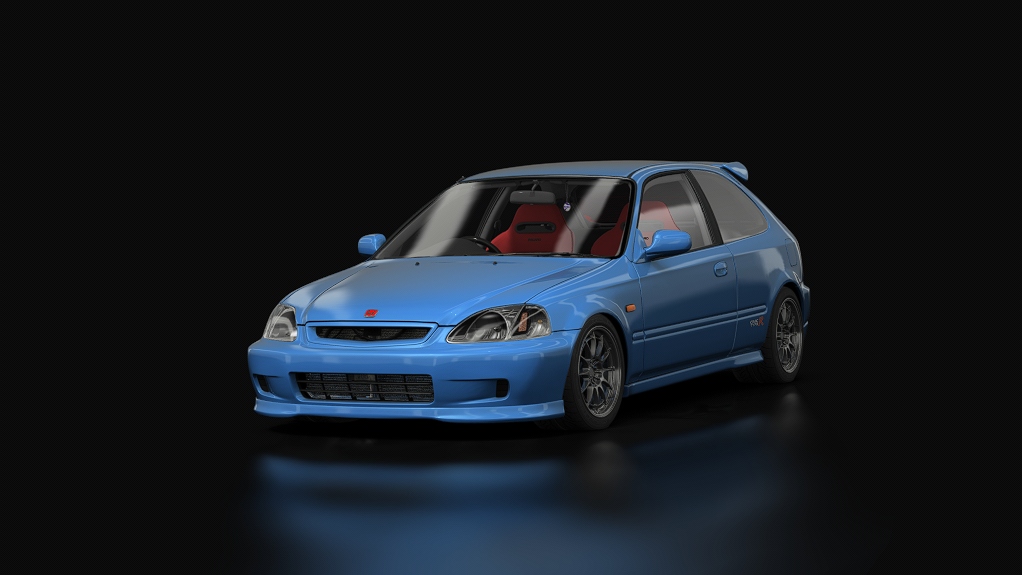 Honda Civic Type R EK9, skin 5. Blue