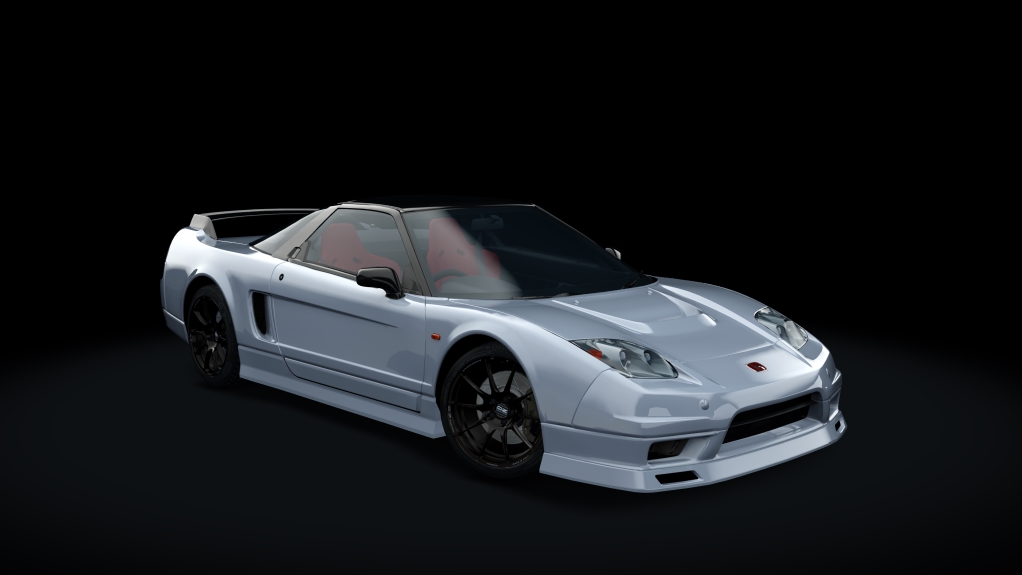 GMP Honda NSX-R NA2 S1, skin Silverstone_Metallic