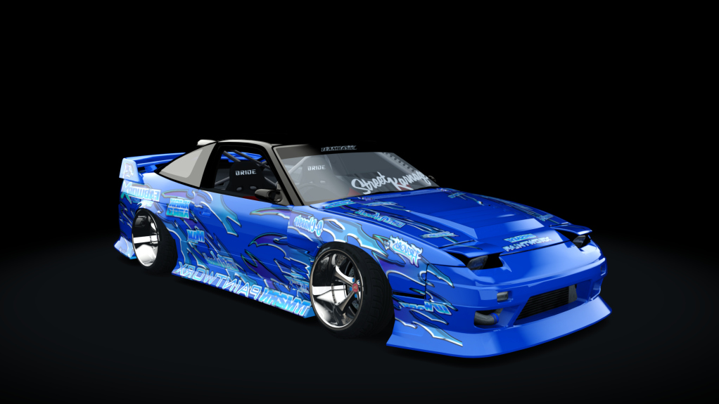 GravyGarage Street 180sx Corbett, skin blue