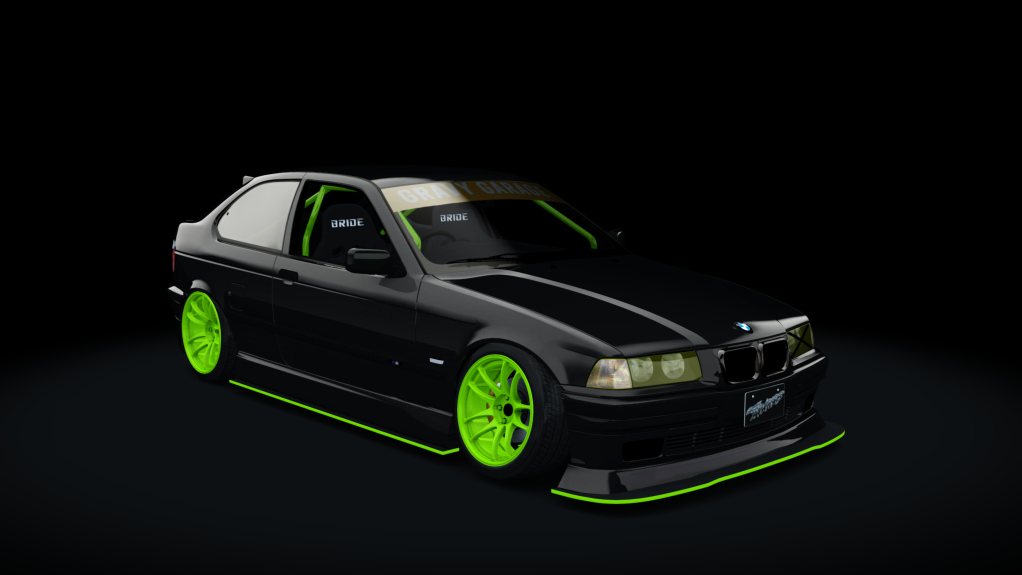 GravyGarage Street e36 Compact, skin black