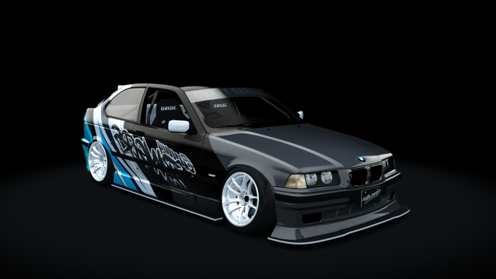 GravyGarage Street e36 Compact, skin blue
