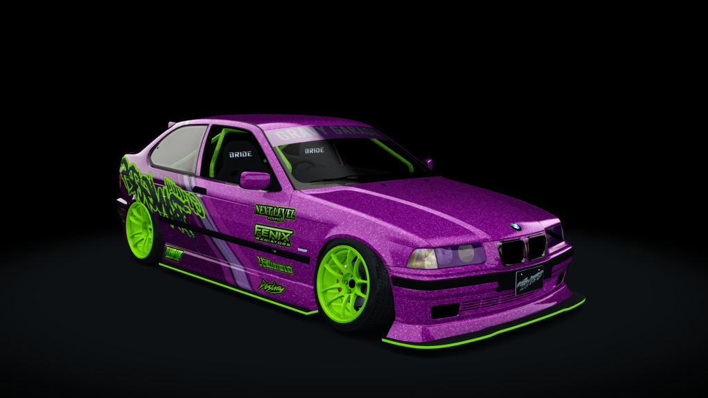 GravyGarage Street e36 Compact, skin pink