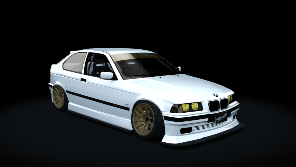 GravyGarage Street e36 Compact, skin white