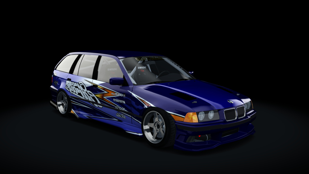 GravyGarage Street E36 Touring Voilent Angle, skin Gravy