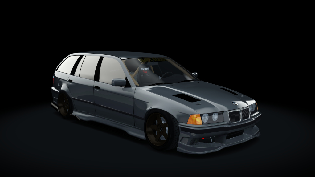 GravyGarage Street E36 Touring Voilent Angle, skin Grey