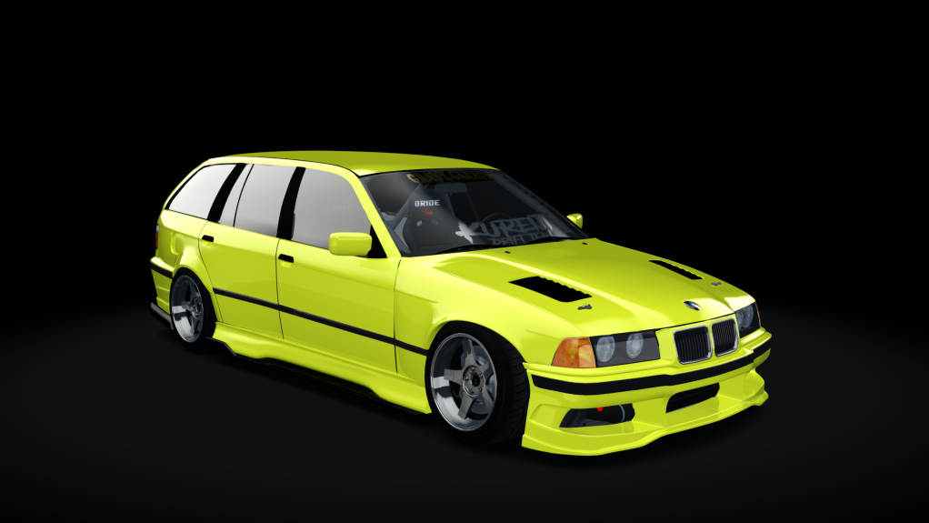 GravyGarage Street E36 Touring Voilent Angle, skin Kureiji E36 Touring