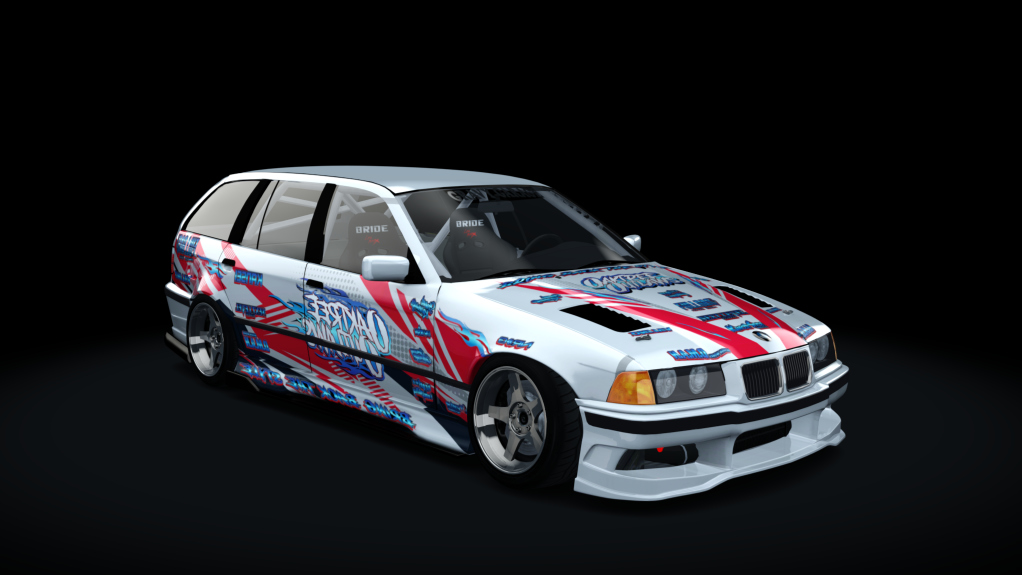 GravyGarage Street E36 Touring Voilent Angle, skin Oaktree2