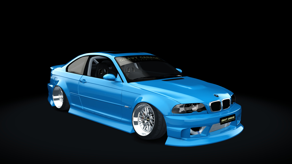 GravyGarage Street e46, skin Blue