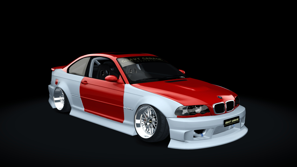 GravyGarage Street e46, skin Red rough