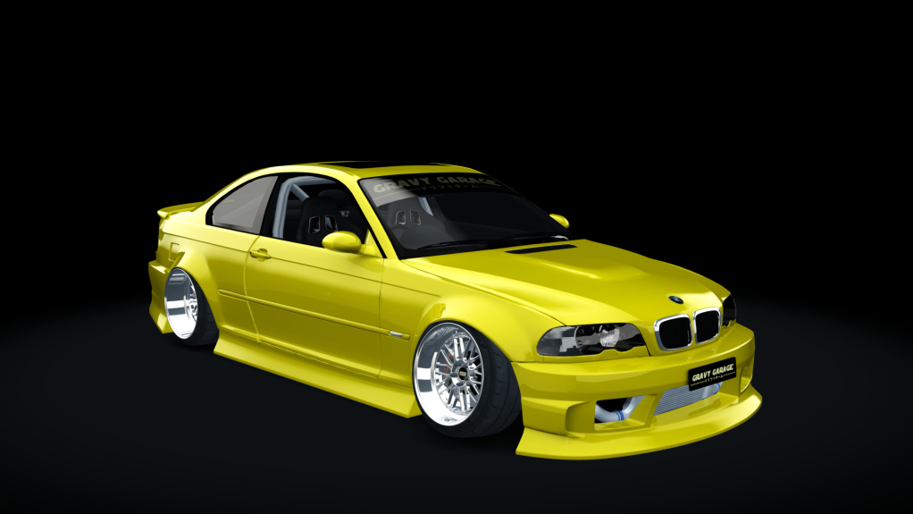 GravyGarage Street e46, skin Yellow