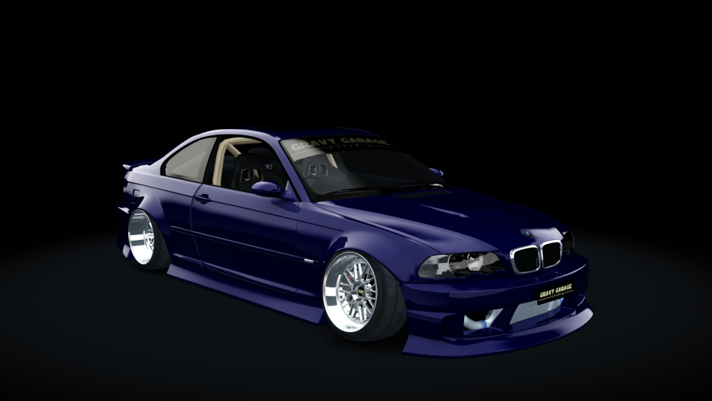 GravyGarage Street e46, skin gravy Blue