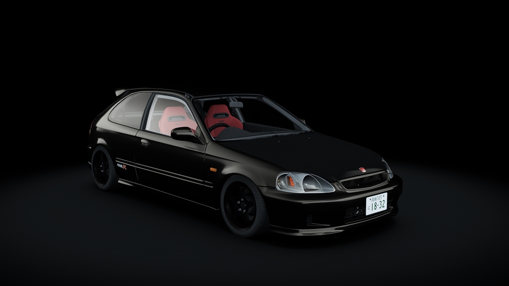 Honda CIVIC TYPE R Spoon (EK9) '99 Kamisaki, skin Starlight_Black_Pearl