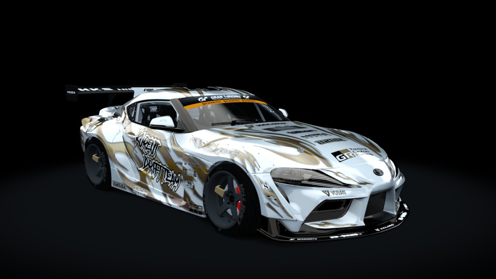 Loosi Toyota GR Supra A90, skin Loosi_white