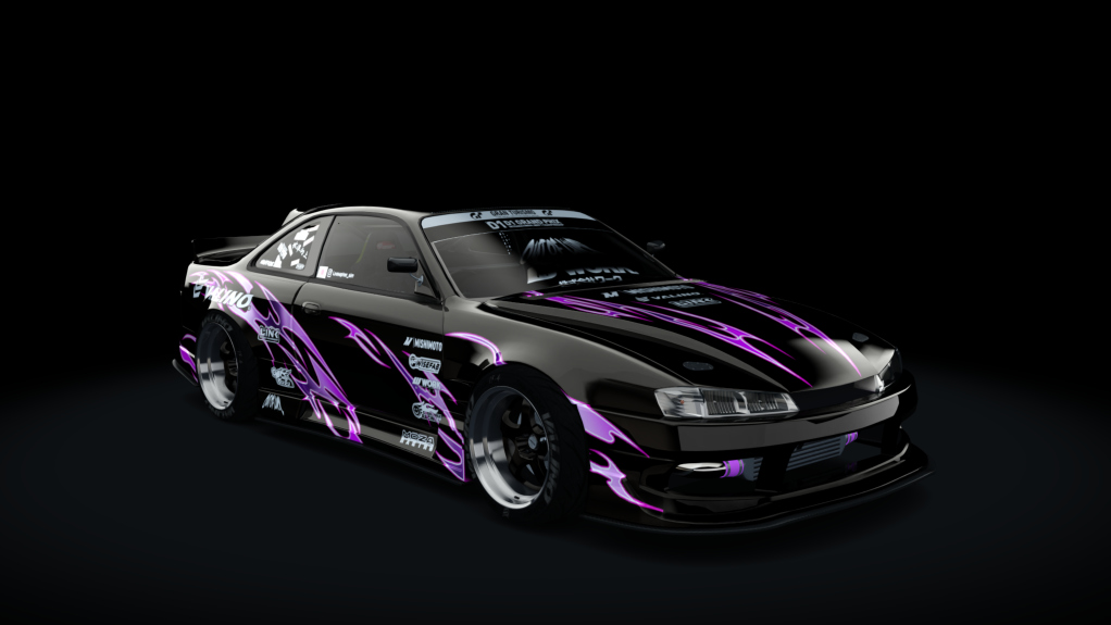 Loosi Nissan S14, skin Kureiji V2 Loosi Black