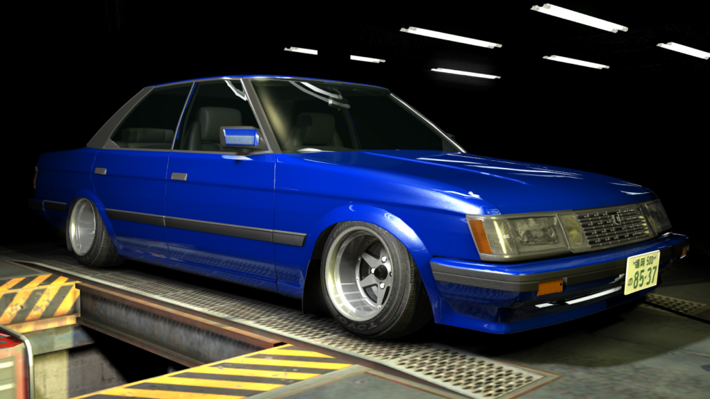 dtdw Toyota MarkII GX71 stock o&s/pack 1, skin navy