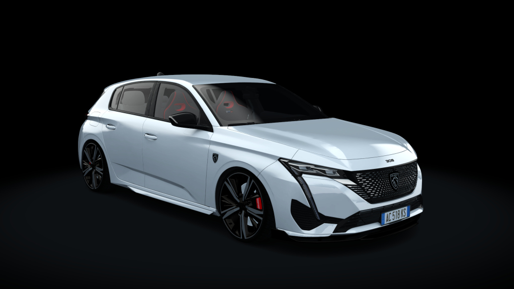 Peugeot 308 2022, skin PeugeotSport