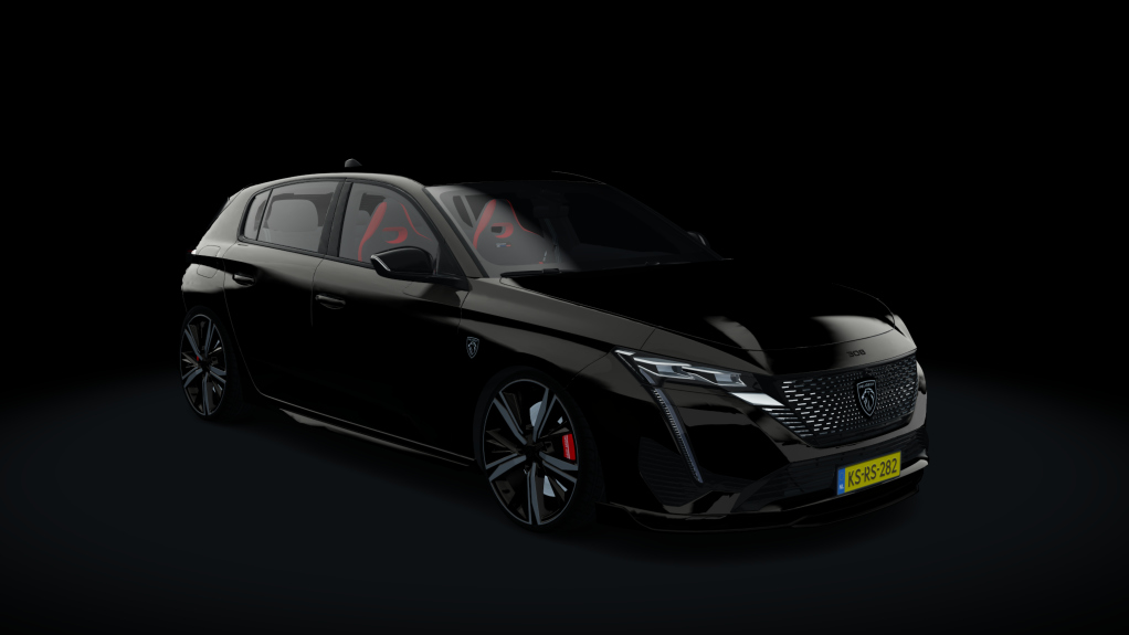 Peugeot 308 2022, skin generated