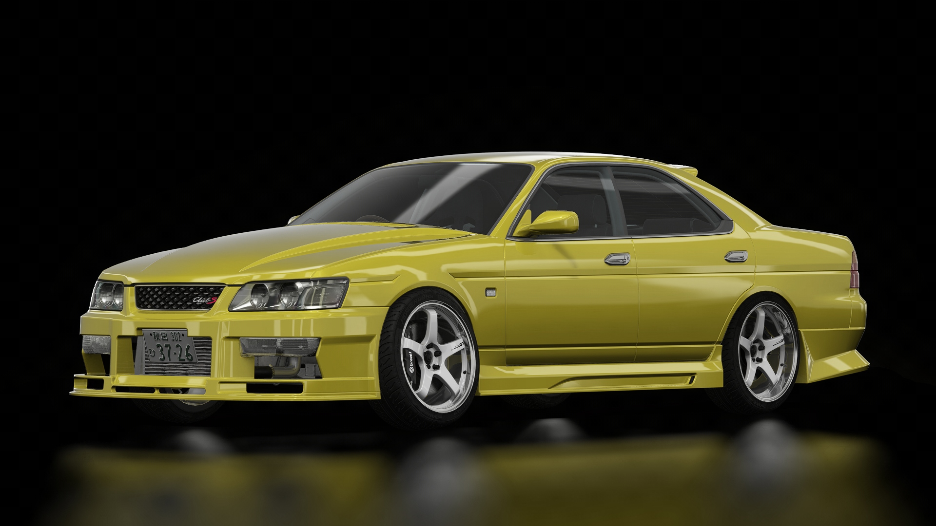 SD061 Nissan Laurel C35 Street, skin Lightning_Yellow