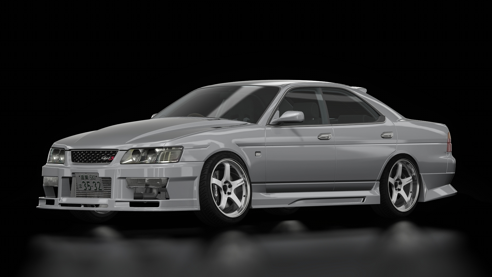 SD061 Nissan Laurel C35 Street, skin Platinum_Silver