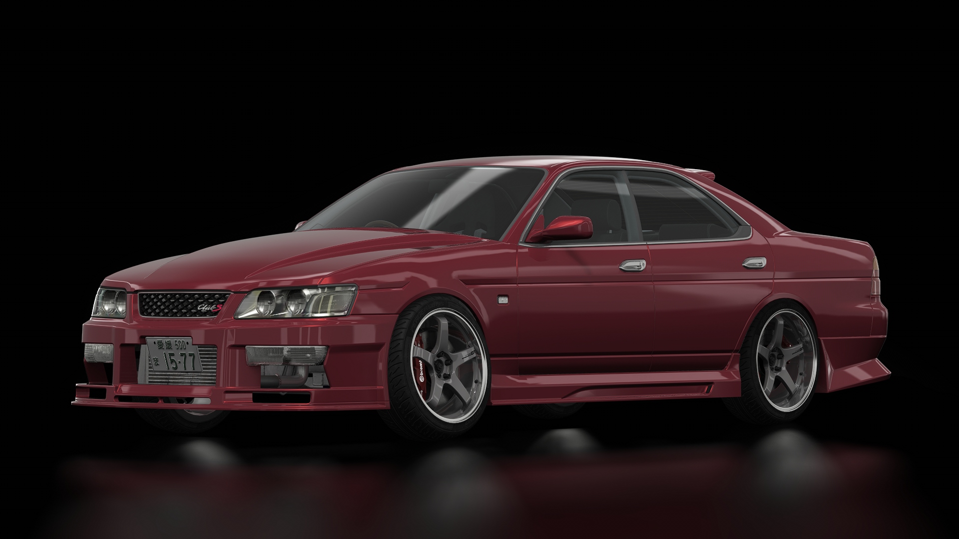 SD061 Nissan Laurel C35 Street, skin Red_Pearl