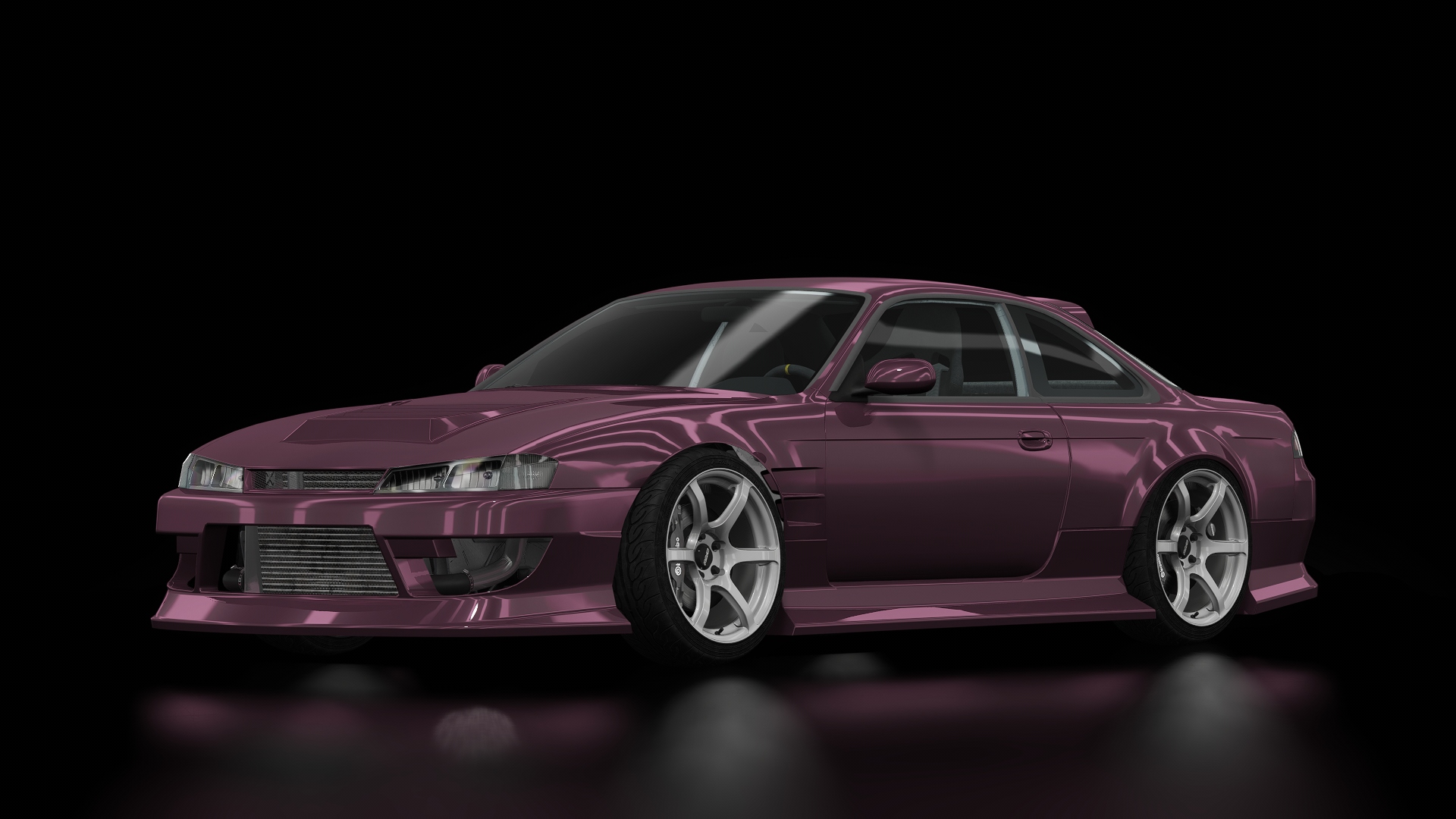 SD061 Nissan S14 Kouki Street, skin Deep_Fuchsia