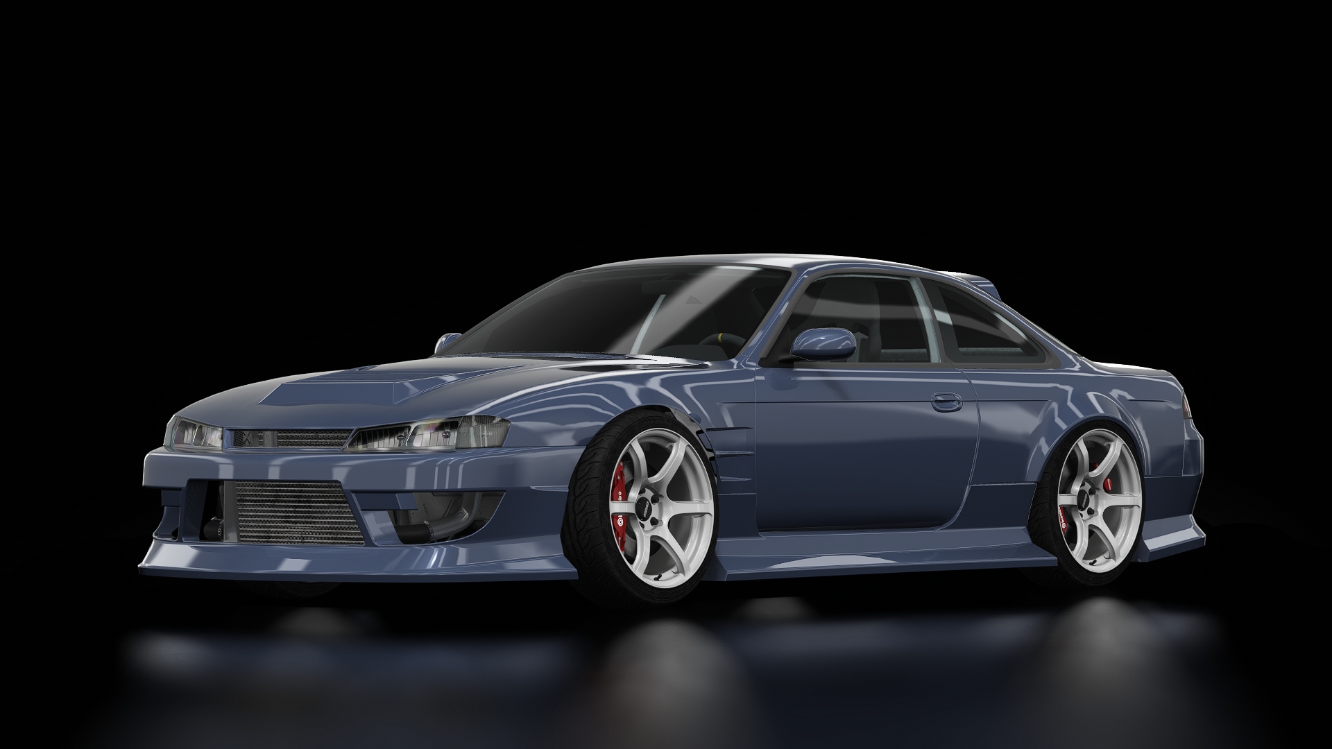 SD061 Nissan S14 Kouki Street, skin Mediterranean Blue