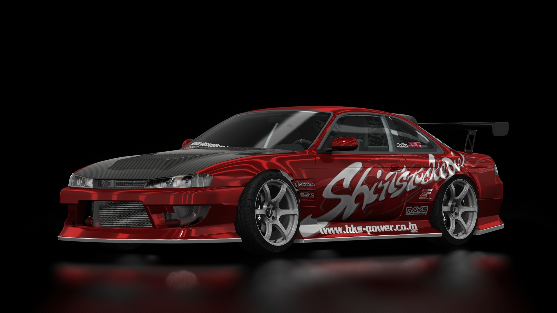 SD061 Nissan S14 Kouki Street, skin SD061_ShirtsTuckedin_red_wing