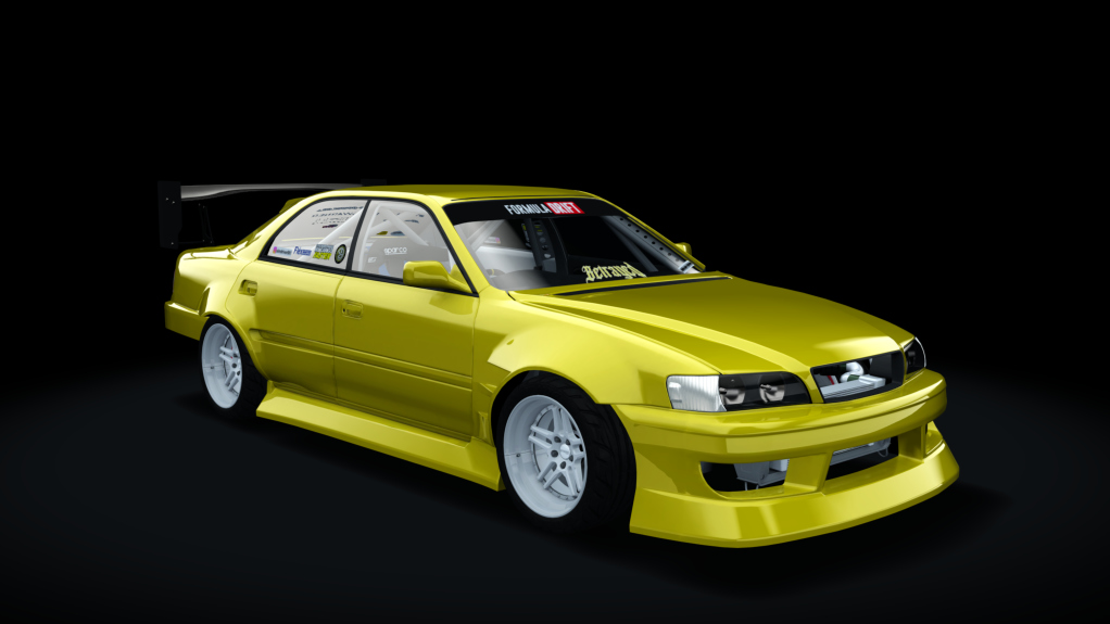 SD061 Toyota JZX100 Szambo Spec, skin Yellow